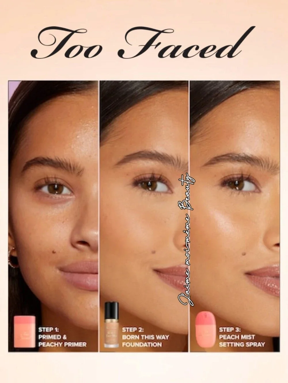 Too Faced Peach-Scented Makeup Primer